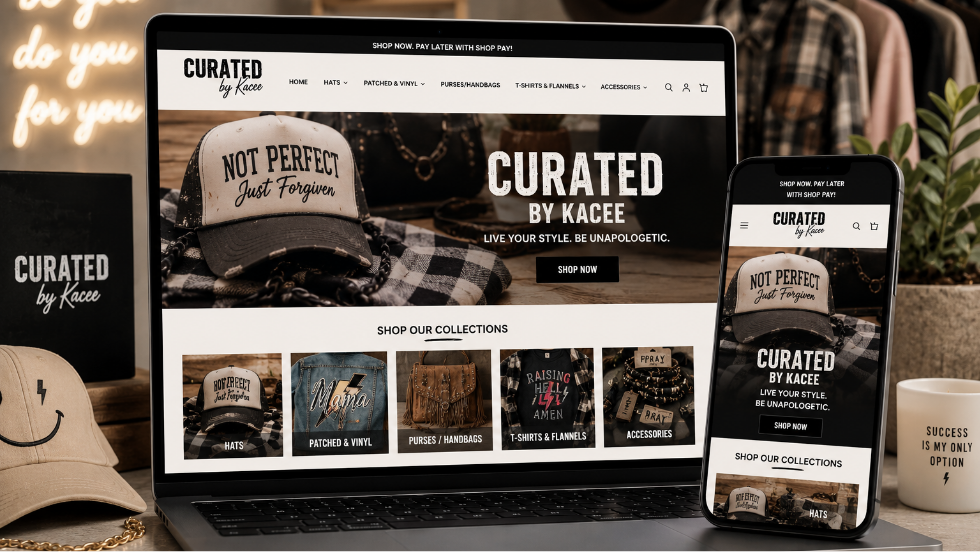 Curated by Kacee