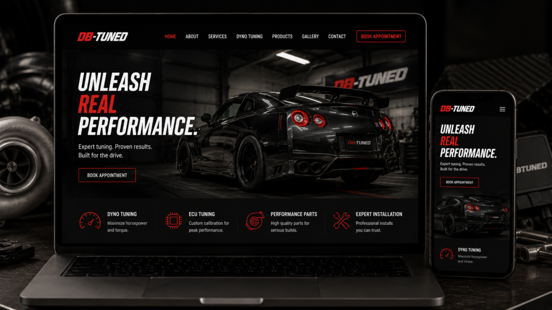 Automotive Performance Website