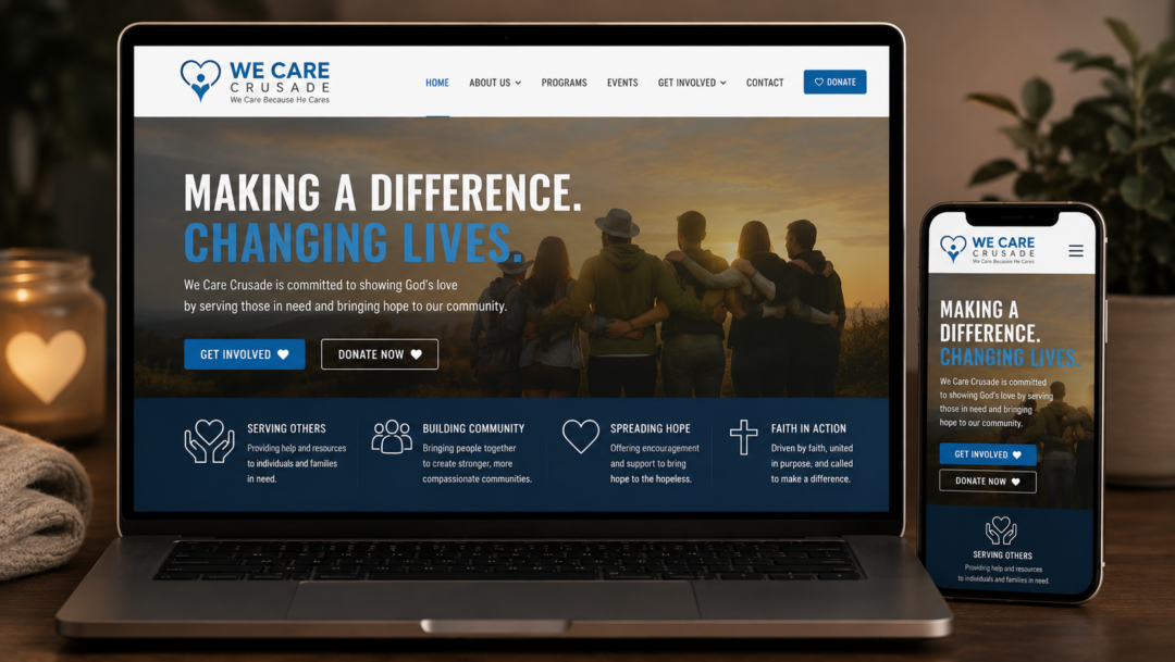 Nonprofit Organization Website